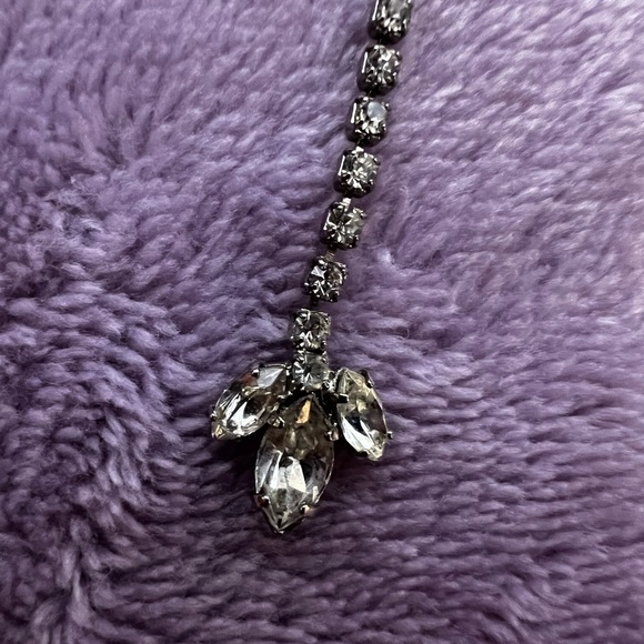 Kleinfeld Swarovski Crystal Backdrop Necklace - Picture 3 of 4